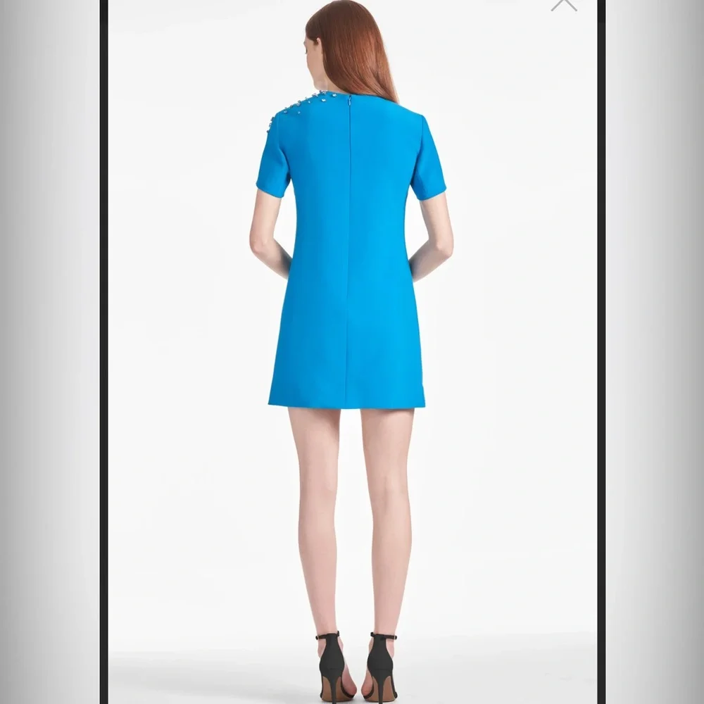 Sachin & Babi LAUREN DRESS - AZURE Blue Size 8 New with Tags - Picture 4 of 6